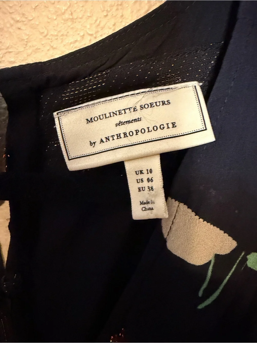 Anthropologie Moulinette Soeurs Ciao Bella Midi Dress Size 6 - Picture 6 of 9